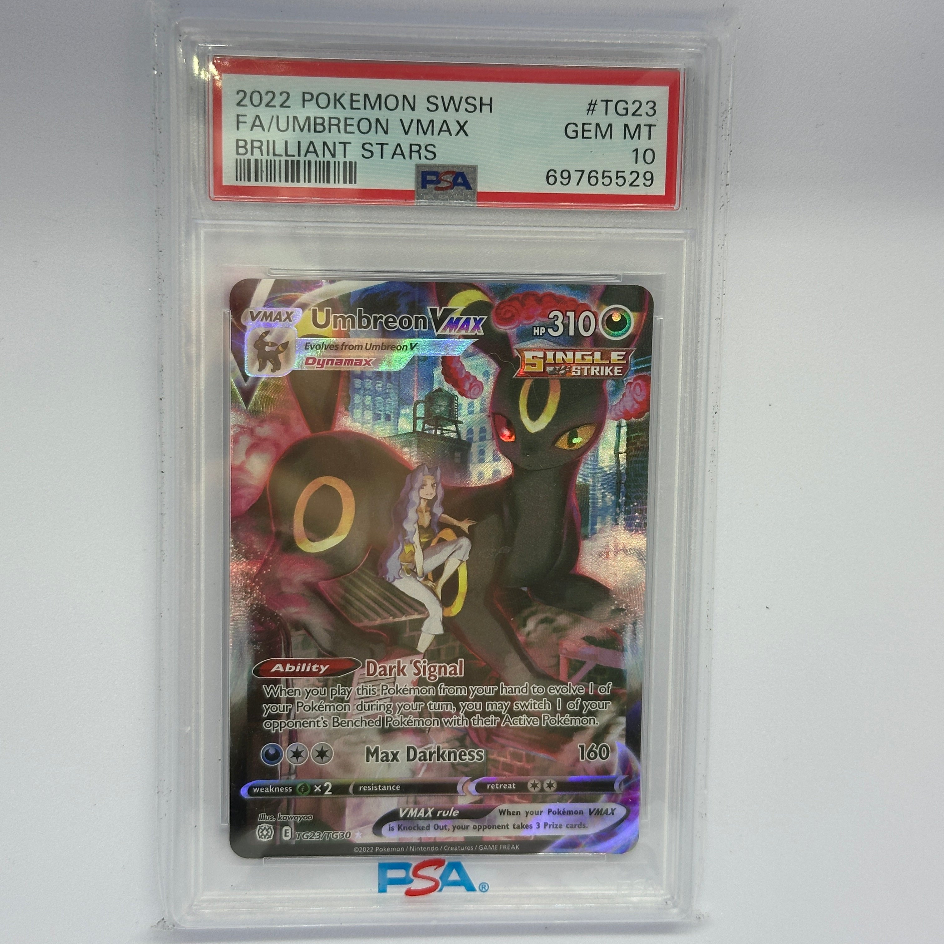 Umbreon VMAX TG23/TG30 PSA 10
