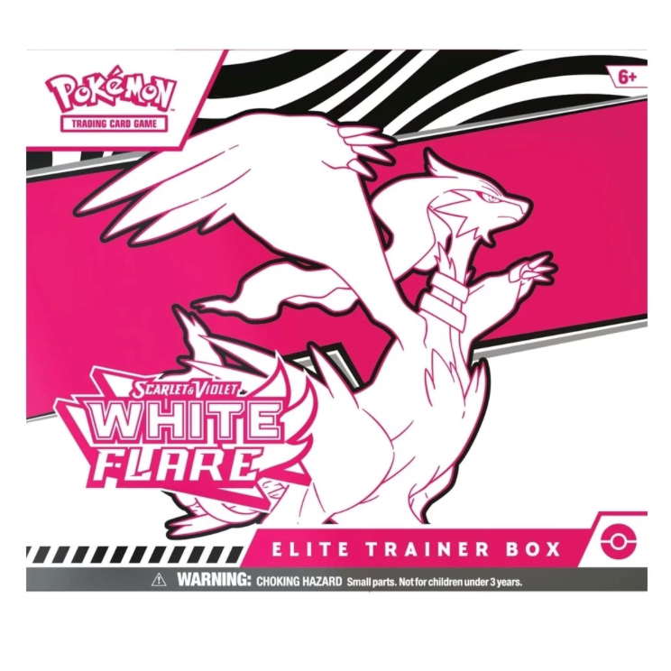 White Flare Elite Trainer Box